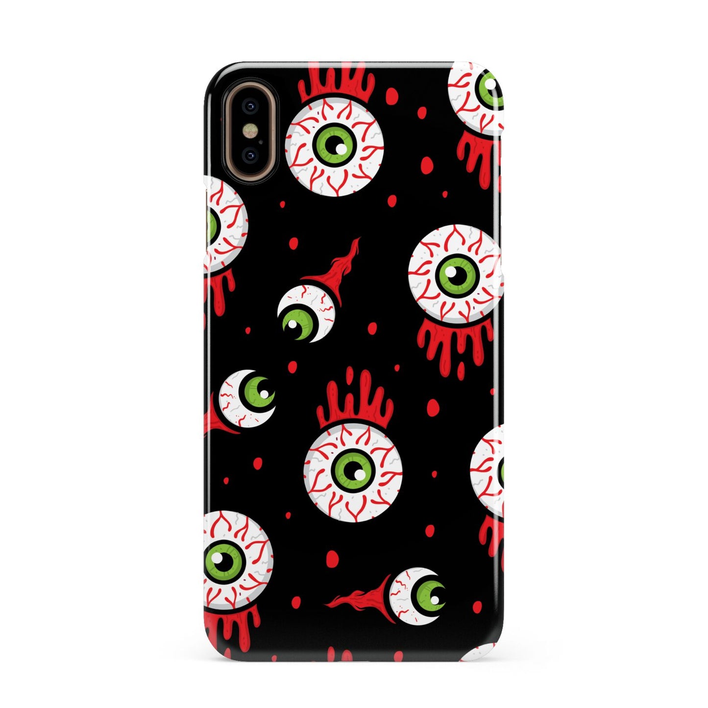 Bleeding Eyeballs Apple iPhone Xs Max 3D Snap Case