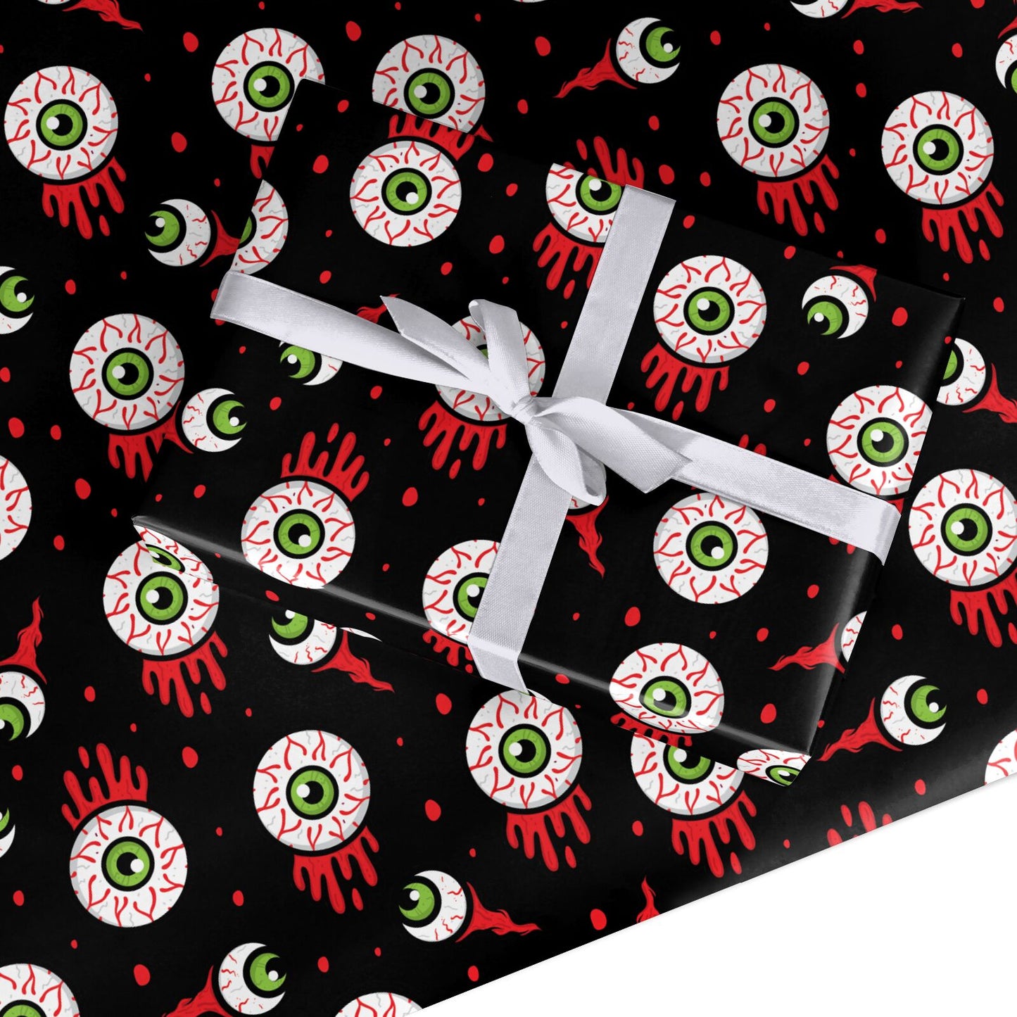 Bleeding Eyeballs Custom Wrapping Paper