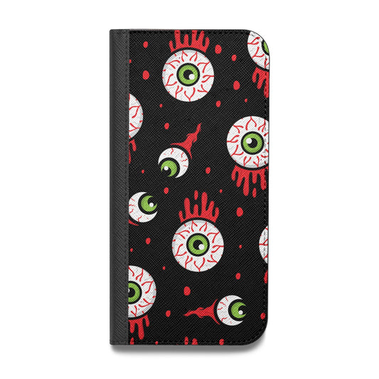 Bleeding Eyeballs Vegan Leather Flip Samsung Case