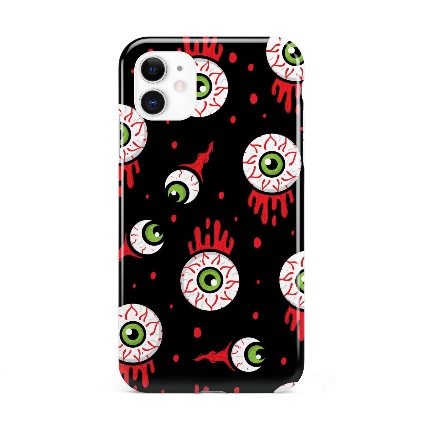Bleeding Eyeballs iPhone 11 3D Tough Case