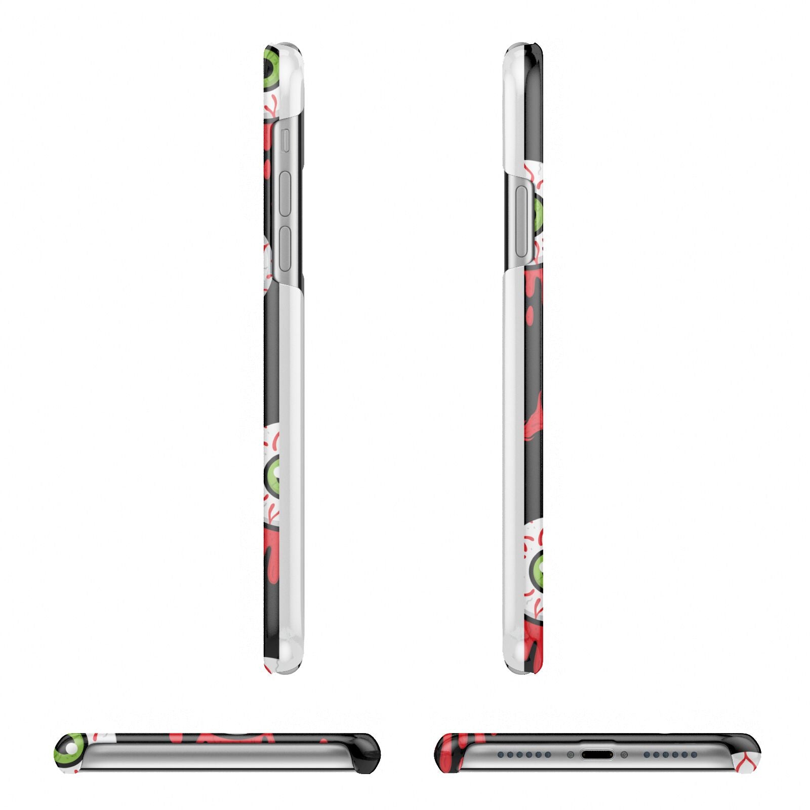 Bleeding Eyeballs iPhone 11 Pro 3D Snap Case Angle Images