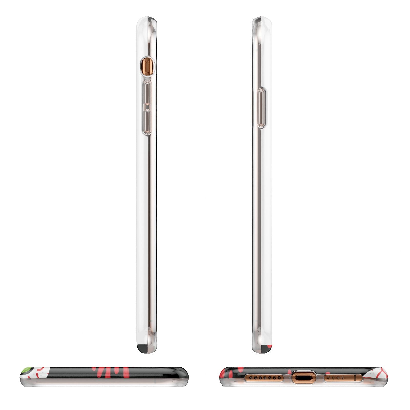 Bleeding Eyeballs iPhone 11 Pro Max 3D Tough Case Angle Images