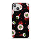 Bleeding Eyeballs iPhone 13 Clear Bumper Case