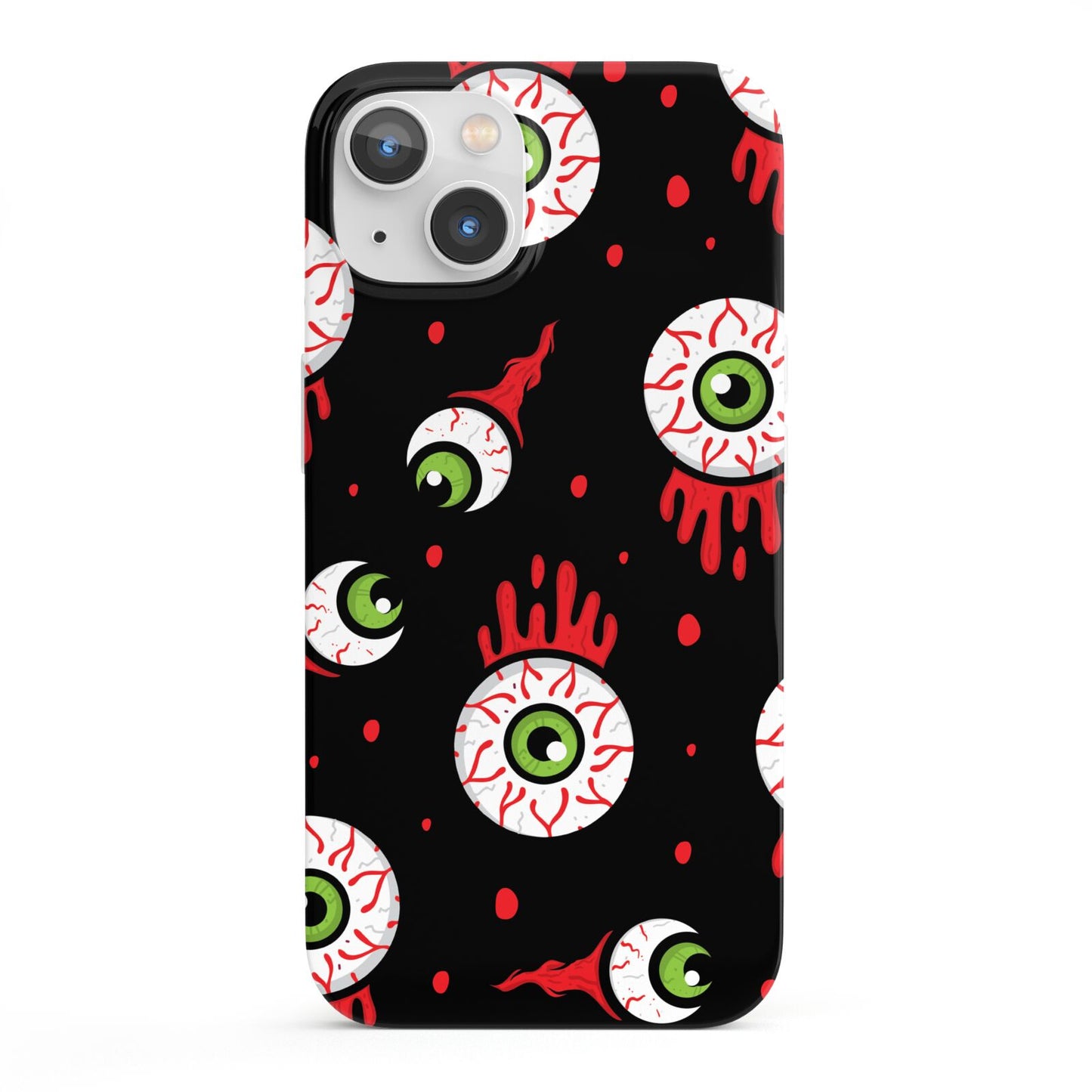 Bleeding Eyeballs iPhone 13 Full Wrap 3D Snap Case
