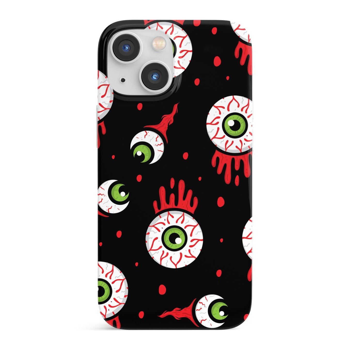 Bleeding Eyeballs iPhone 13 Mini Full Wrap 3D Snap Case