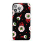 Bleeding Eyeballs iPhone 13 Pro Max Clear Bumper Case