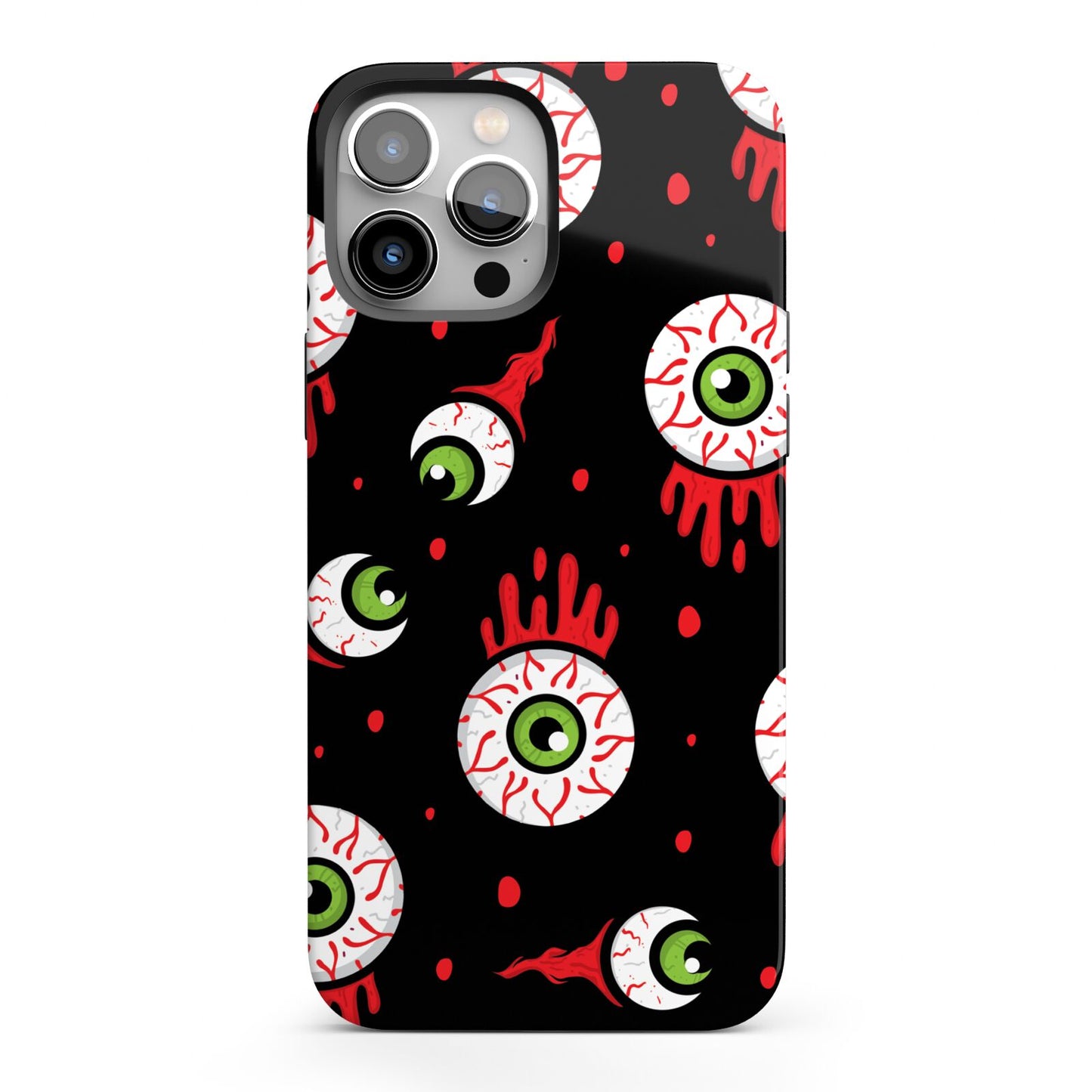 Bleeding Eyeballs iPhone 13 Pro Max Full Wrap 3D Tough Case