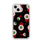 Bleeding Eyeballs iPhone 14 Plus Glitter Tough Case Starlight