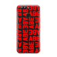Block Red Custom Text Huawei Nova 2s Phone Case