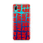 Block Red Custom Text Huawei P Smart 2019 Case