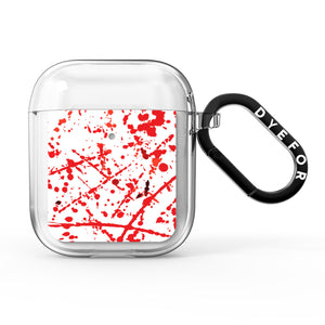 Blood Splatter AirPods Case