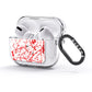Blood Splatter AirPods Glitter Case 3rd Gen Side Image