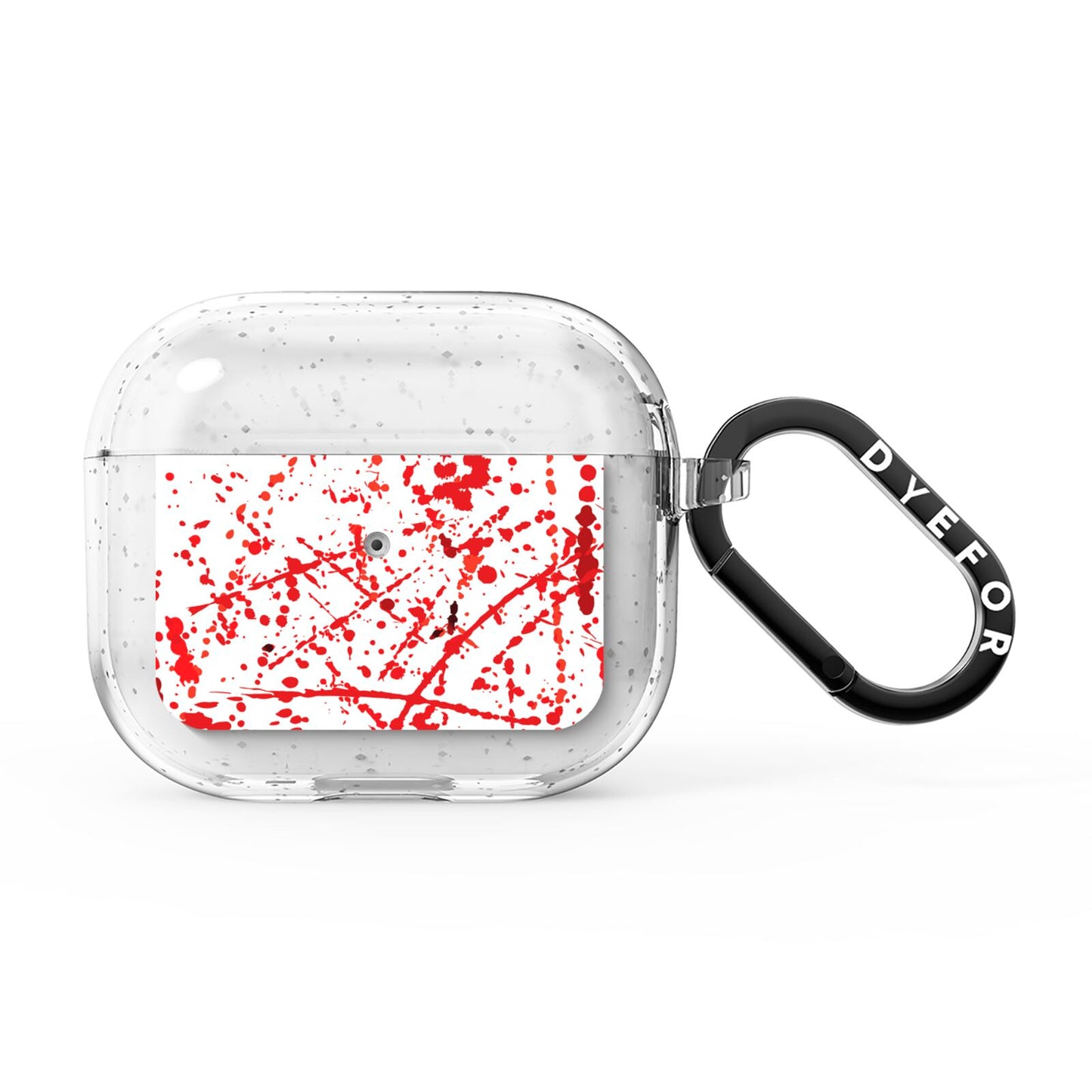 Blood Splatter AirPods Glitter Case 3rd Gen