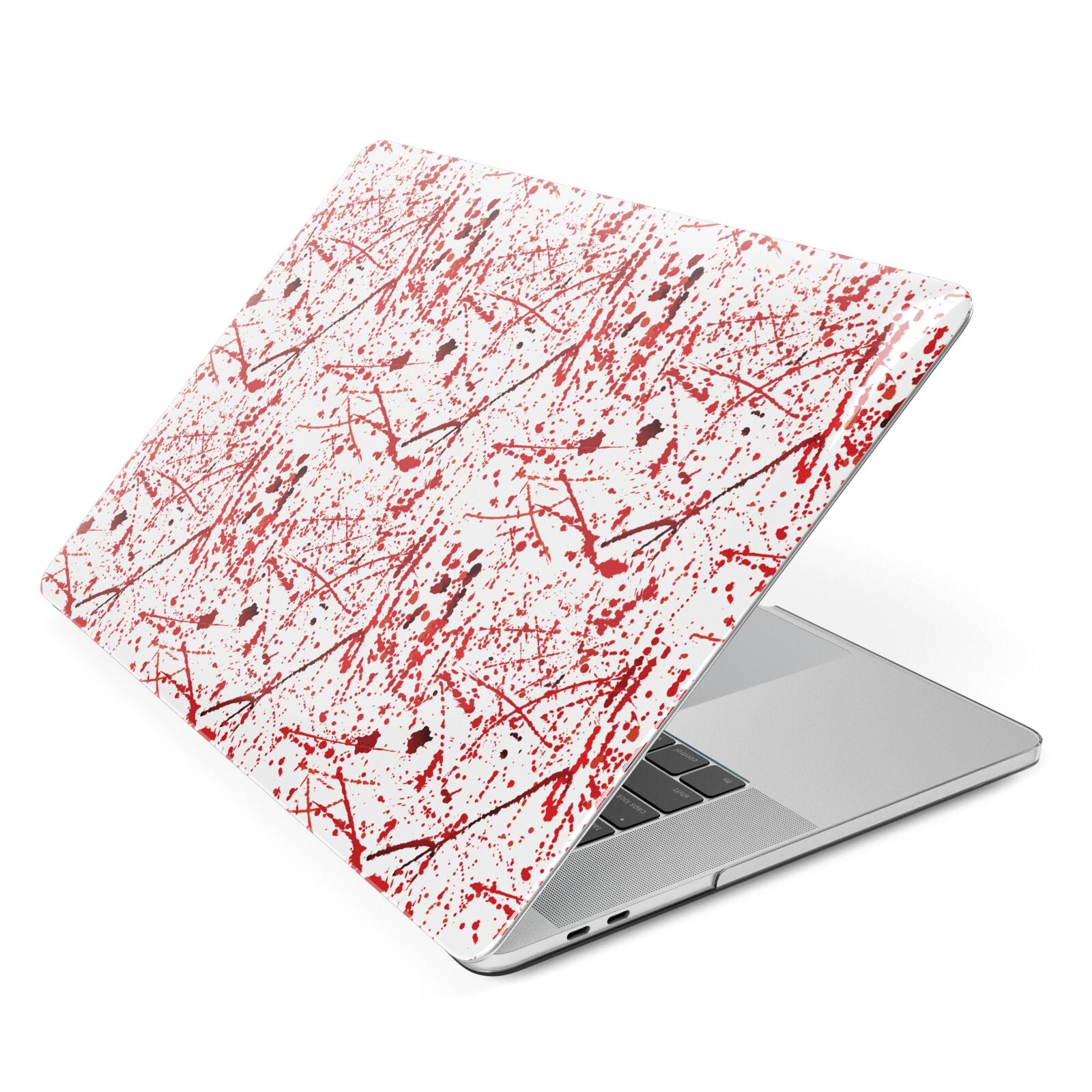 Blood Splatter Apple MacBook Case Side View