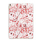 Blood Splatter Apple iPad Gold Case