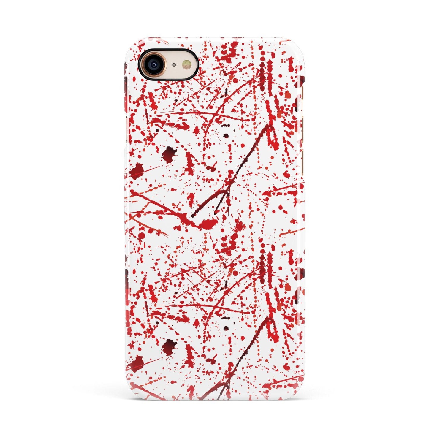Blood Splatter Apple iPhone 7 8 3D Snap Case