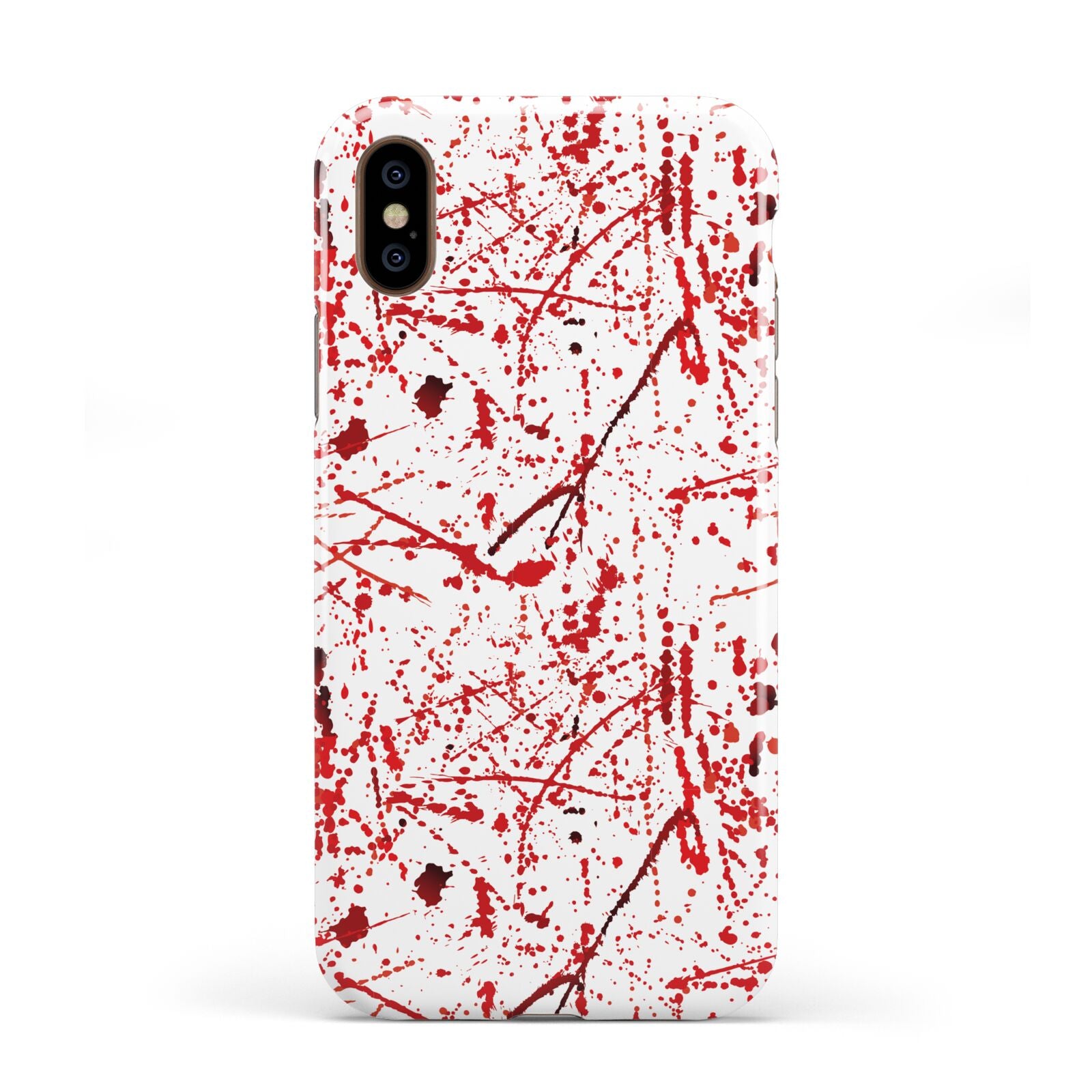 Blood Splatter Apple iPhone XS 3D Tough