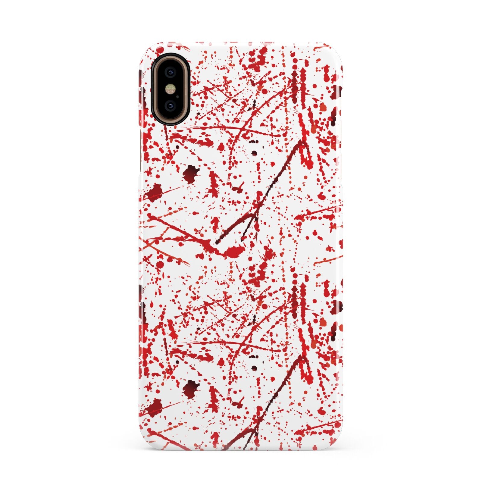 Blood Splatter Apple iPhone Xs Max 3D Snap Case