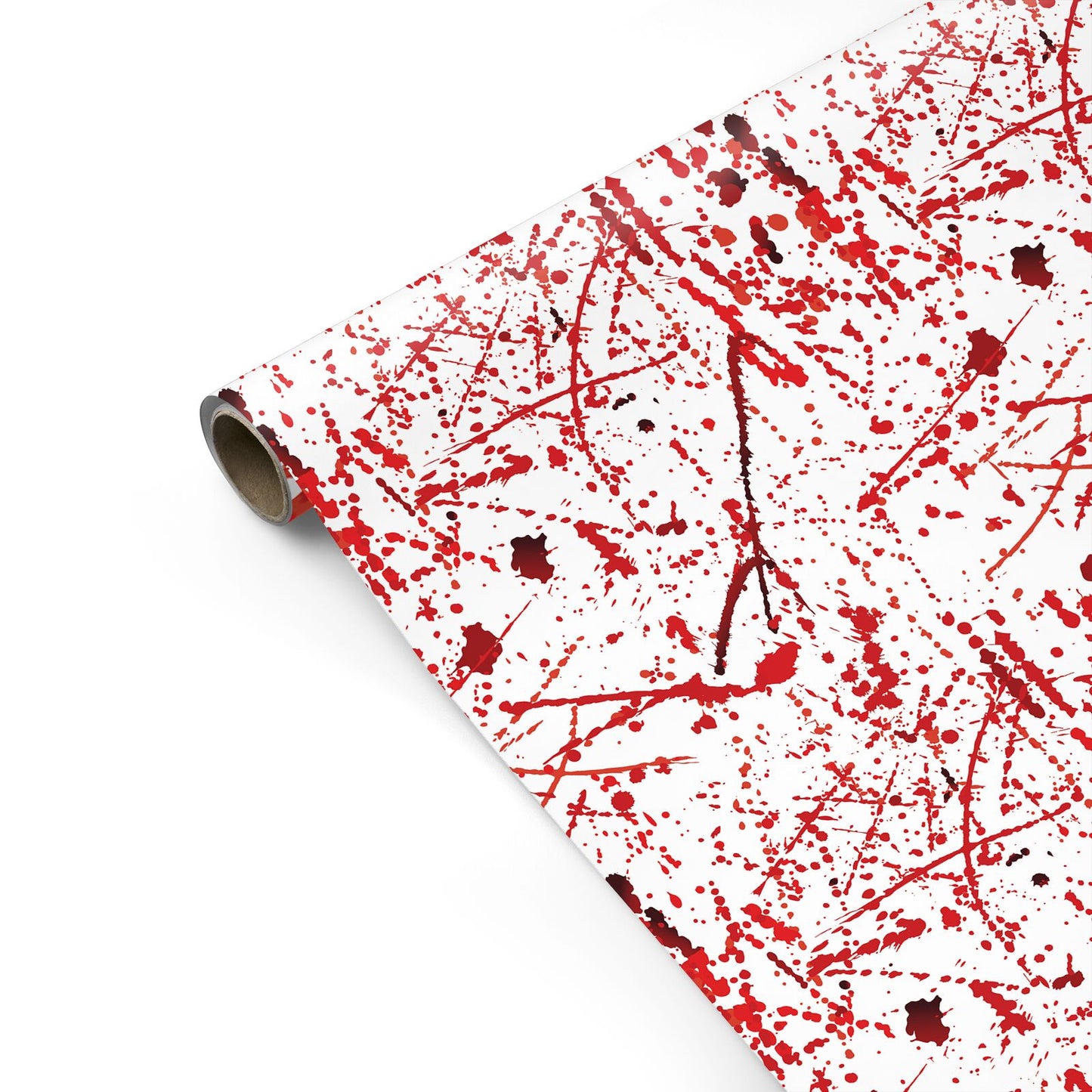 Blood Splatter Personalised Gift Wrap