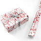 Blood Splatter Personalised Wrapping Paper