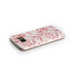 Blood Splatter Samsung Galaxy Case Side Close Up