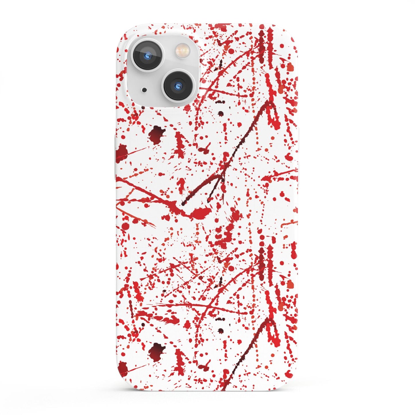 Blood Splatter iPhone 13 Full Wrap 3D Snap Case