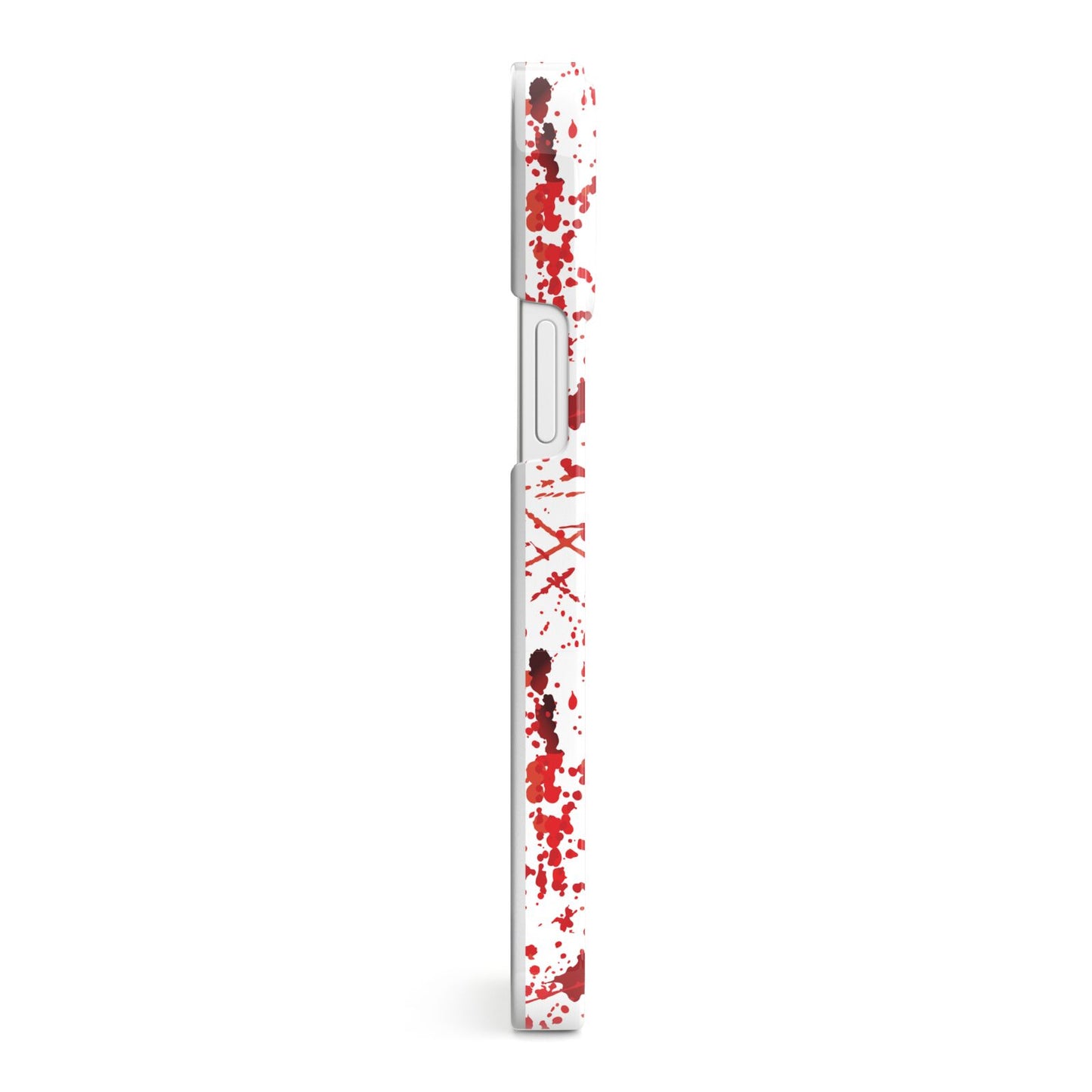 Blood Splatter iPhone 13 Mini Side Image 3D Snap Case