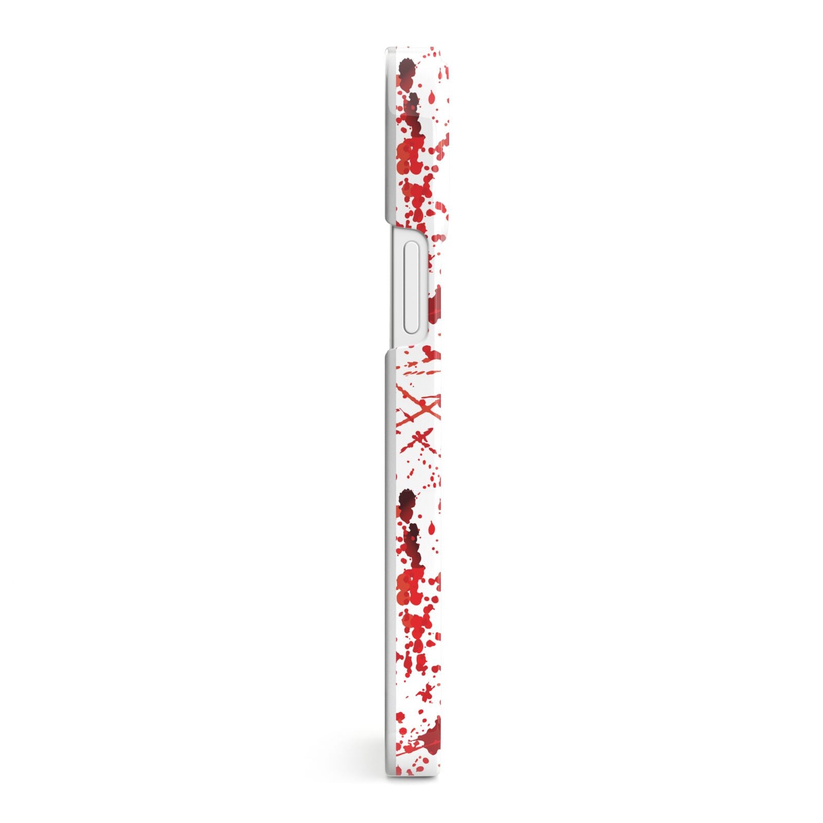 Blood Splatter iPhone 13 Mini Side Image 3D Snap Case