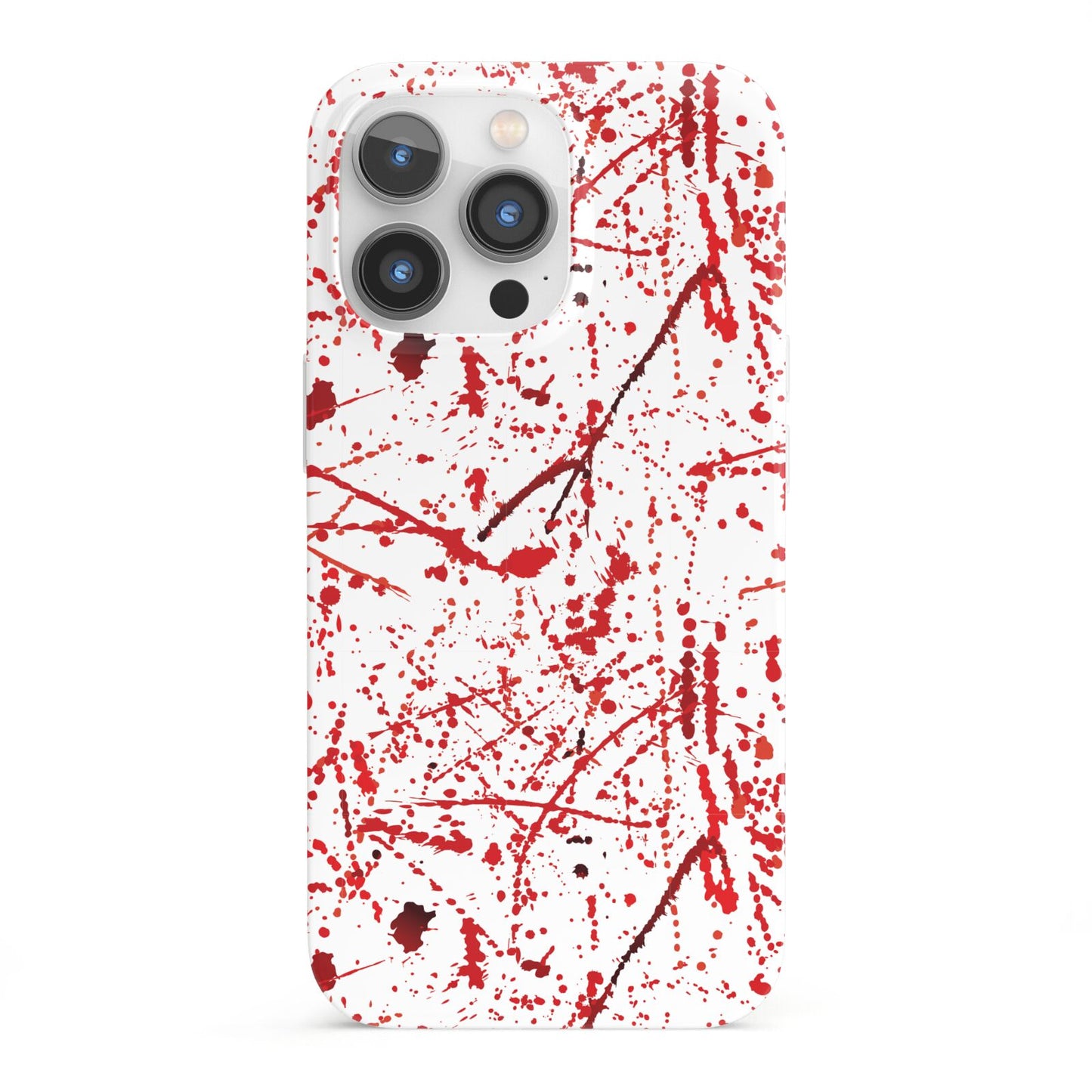 Blood Splatter iPhone 13 Pro Full Wrap 3D Snap Case