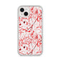 Blood Splatter iPhone 14 Plus Glitter Tough Case Starlight