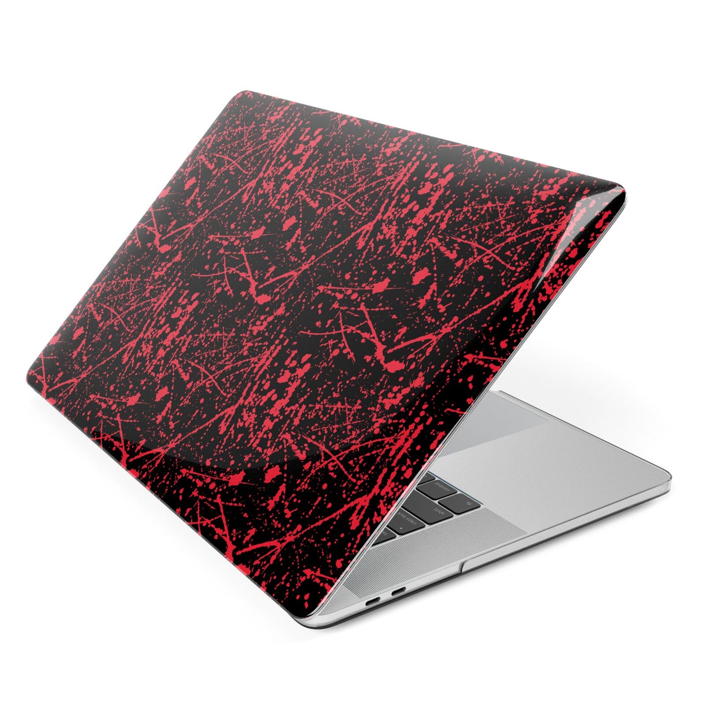 Blood Splatters Apple MacBook Case Side View