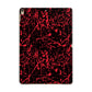 Blood Splatters Apple iPad Gold Case