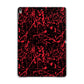 Blood Splatters Apple iPad Grey Case