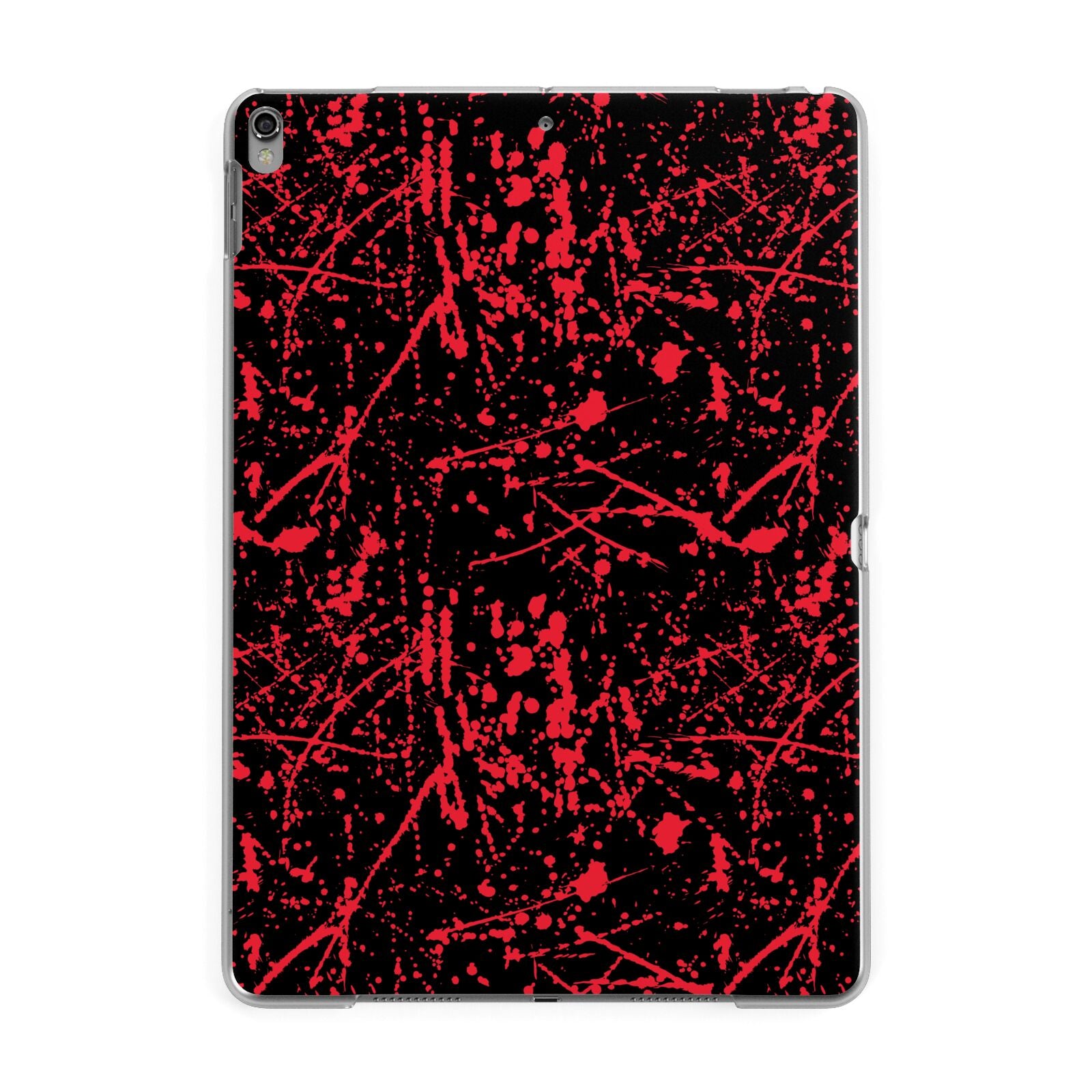 Blood Splatters Apple iPad Grey Case