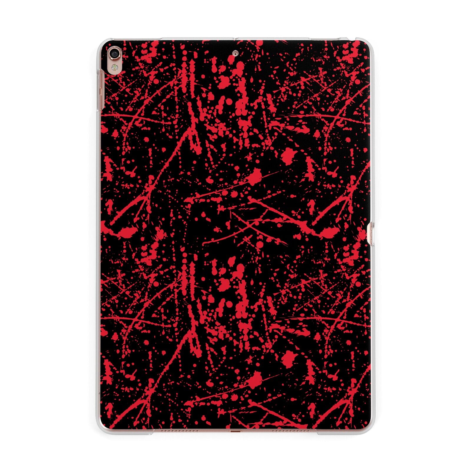 Blood Splatters Apple iPad Rose Gold Case