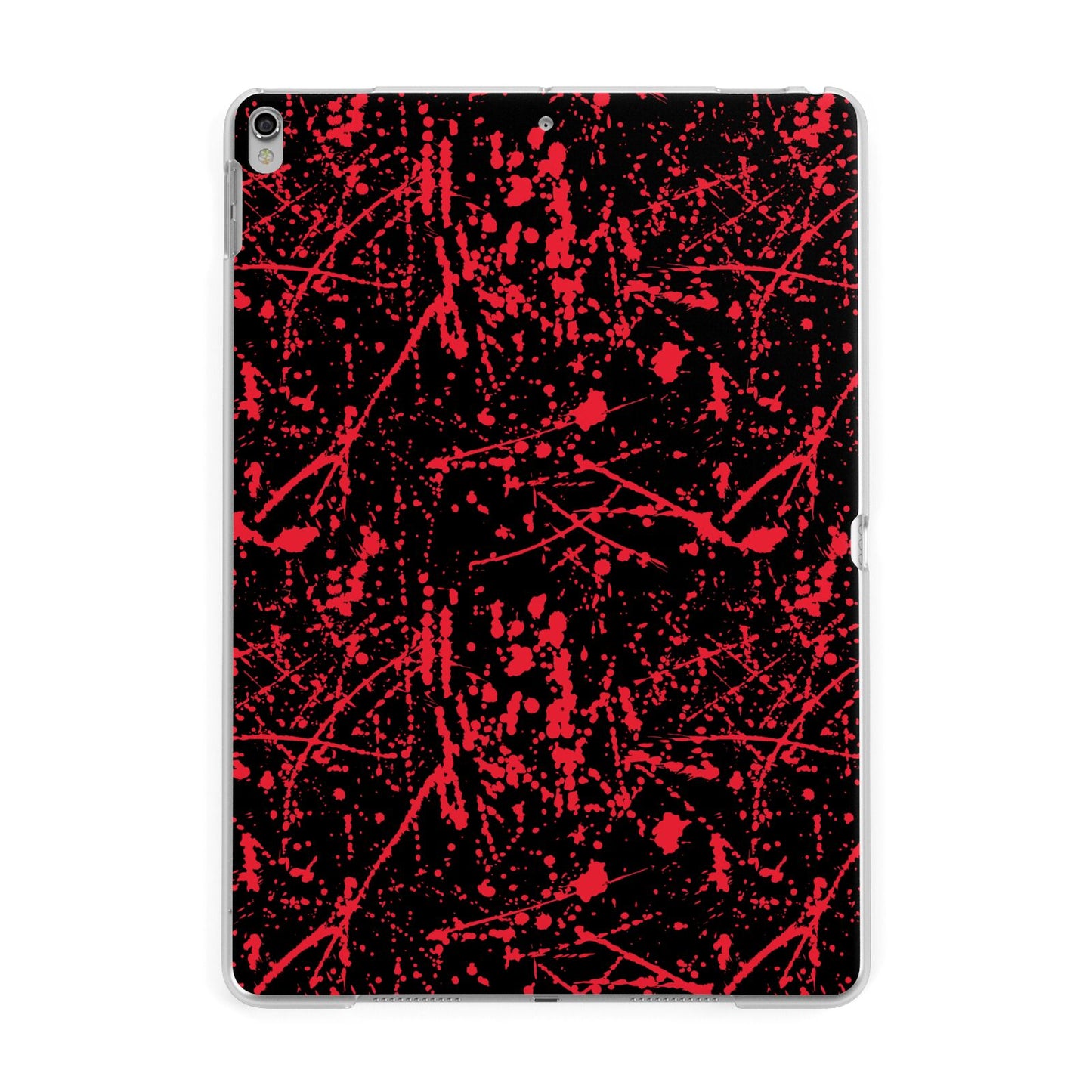 Blood Splatters Apple iPad Silver Case