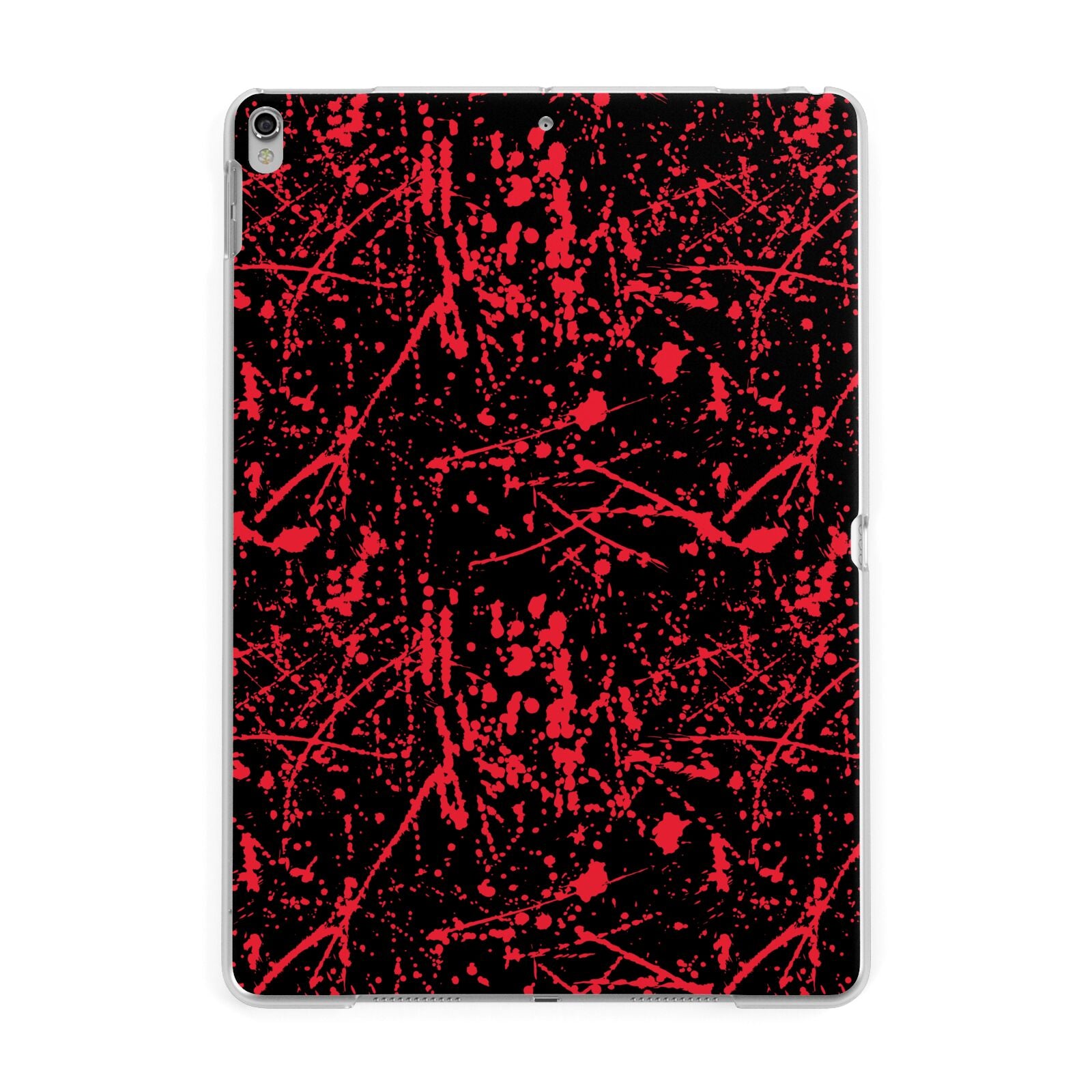 Blood Splatters Apple iPad Silver Case