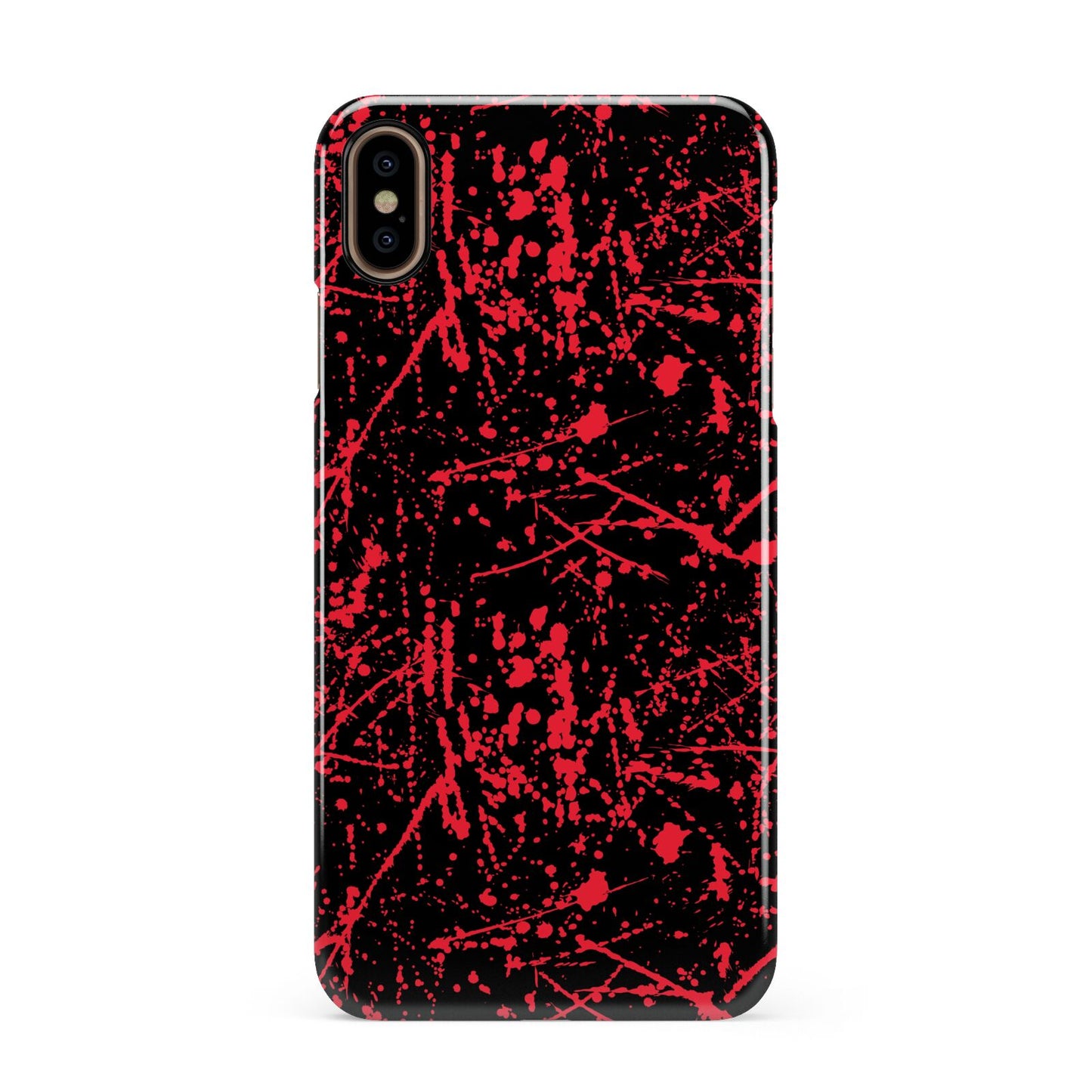 Blood Splatters Apple iPhone Xs Max 3D Snap Case