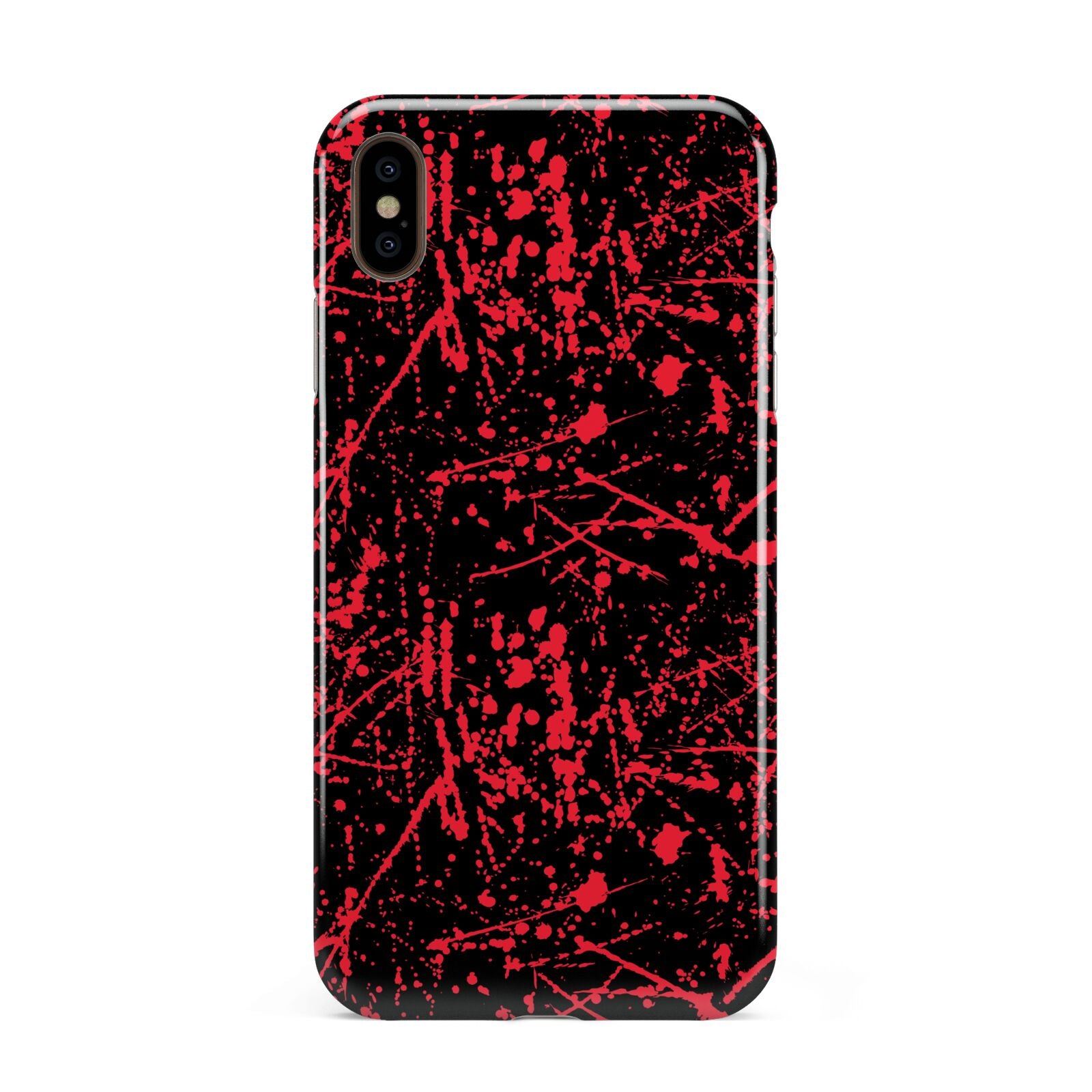 Blood Splatters Apple iPhone Xs Max 3D Tough Case