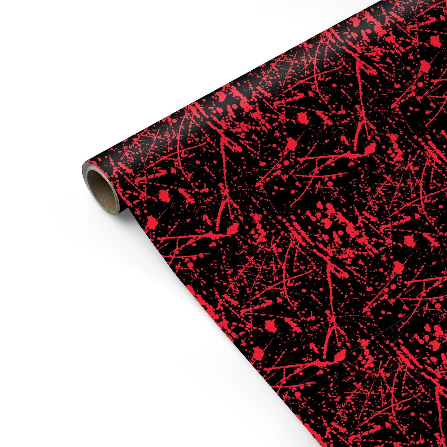 Blood Splatters Personalised Gift Wrap