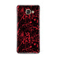 Blood Splatters Samsung Galaxy A3 2016 Case on gold phone