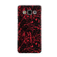 Blood Splatters Samsung Galaxy A3 Case
