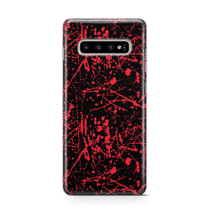 Blood Splatters Samsung Galaxy S10 Case
