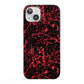Blood Splatters iPhone 13 Full Wrap 3D Snap Case