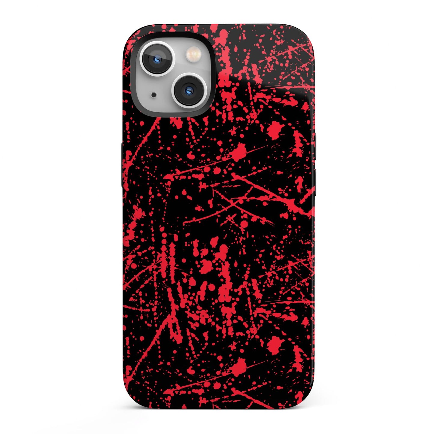 Blood Splatters iPhone 13 Full Wrap 3D Tough Case
