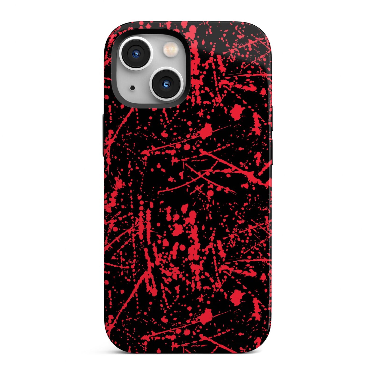 Blood Splatters iPhone 13 Mini Full Wrap 3D Tough Case