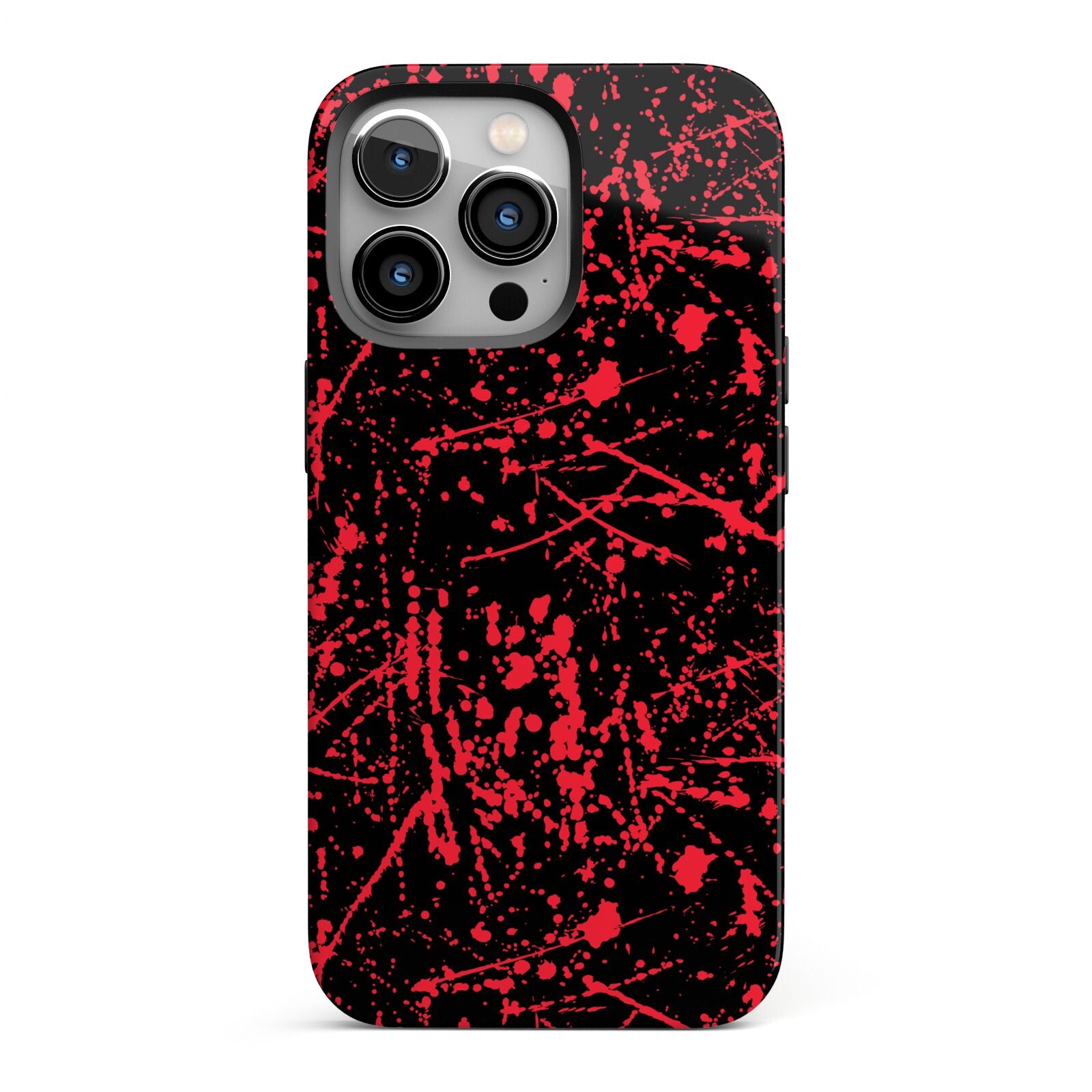 Blood Splatters iPhone 13 Pro Full Wrap 3D Tough Case