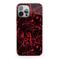 Blood Splatters iPhone 13 Pro Max Full Wrap 3D Tough Case