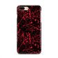 Blood Splatters iPhone 8 Plus 3D Snap Case on Gold Phone