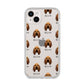 Bloodhound Icon with Name iPhone 14 Plus Clear Tough Case Starlight